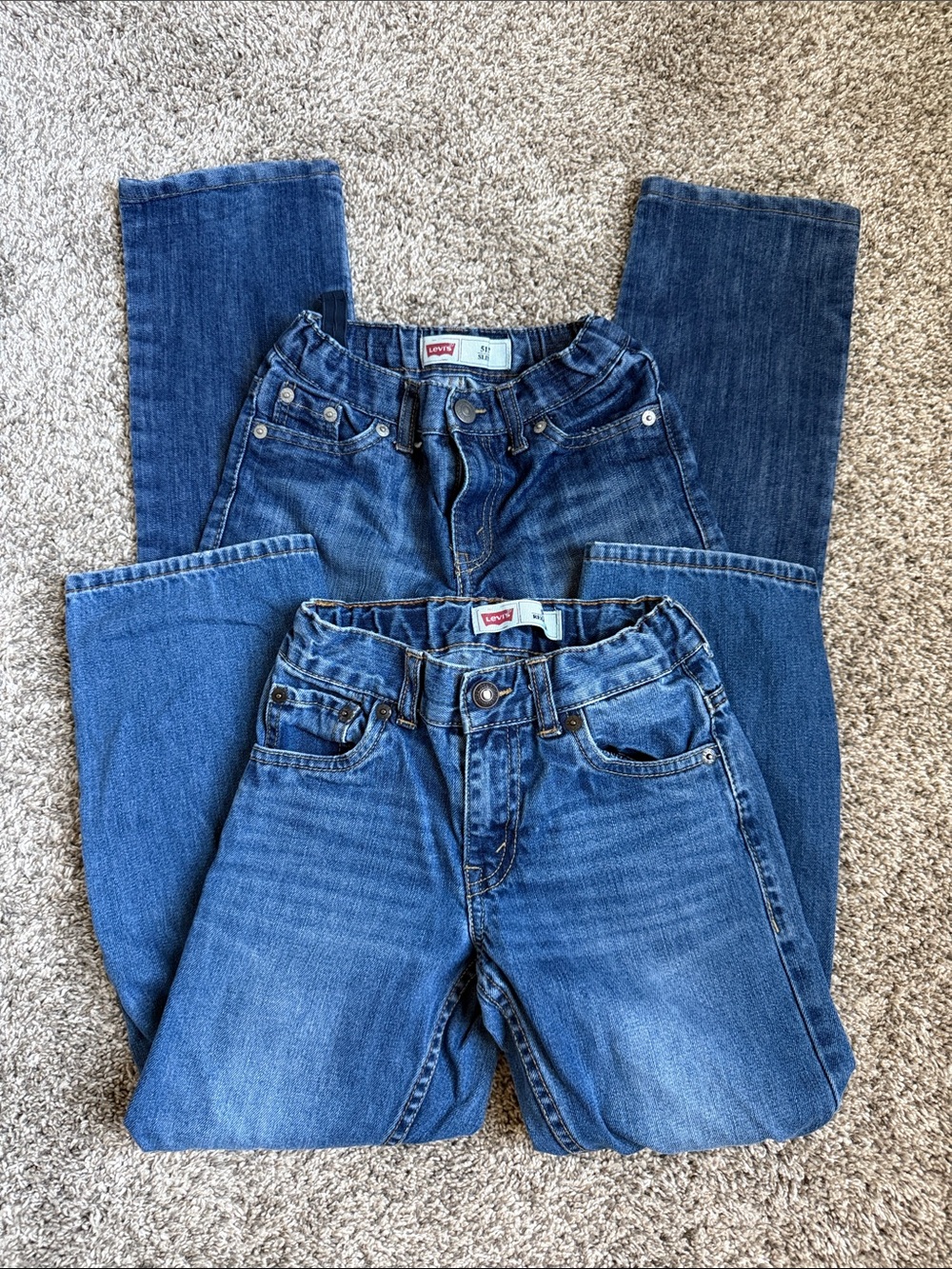 Levi's Kids Blue Denim Jeans Duo - Classic Wash